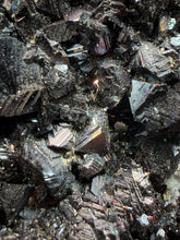 Load image into Gallery viewer, 6.1” New Find: Huanzala Mine Peru Sphalerite + Chalcopyrite + Apatite + Calcite + Quartz | Collector Display Specimen
