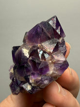 Load image into Gallery viewer, Premium Hematite-Phantom Deep Magenta Ametrine Cluster | Deccan Traps, India | Collector Mineral Specimen
