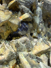 Load image into Gallery viewer, 3.3” New Find: Huanzala Mine Peru Sphalerite + Chalcopyrite + Apatite + Calcite + Quartz | Collector Display Specimen
