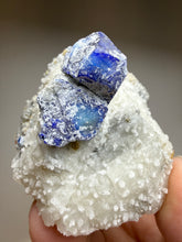 Load image into Gallery viewer, Afghan Lazurite W Afghanite Specimen | Deep Blue Lapis-Grade Crystal on Matrix | Collector Display Mineral
