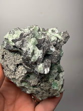 Load image into Gallery viewer, High-Grade Green Wavellite Collectors Specimen - Radiating Botryoidal Crystal Formation - Arkansas, USA
