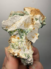 Load image into Gallery viewer, High-Grade Green Wavellite Collectors Specimen - Radiating Botryoidal Crystal Formation - Arkansas, USA
