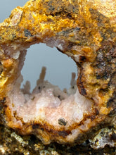 Load image into Gallery viewer, “Goblin Chalcedony” Pink &amp; Orange Druzy Botryoidal Stalactites — Tichka Massif, High Atlas, Morocco
