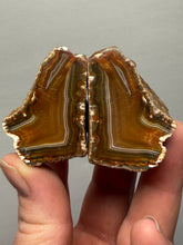 Load image into Gallery viewer, Premium Sumatra Agate Pair (Banded Chalcedony) Display Specimen | Indonesia

