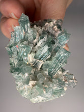 Load image into Gallery viewer, Blue Indicolite Tourmaline on Matrix – Pegmatite Mineral Specimen from Pakistan
