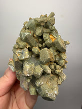 Load image into Gallery viewer, Chlorite-Included Quartz Cluster (Green Phantom Quartz) – Pakistan Mineral Specimen
