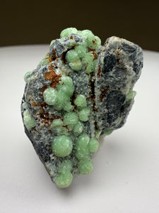 Green Wavellite Cluster Mineral Specimen • Arkansas, USA