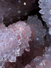 Load image into Gallery viewer, “Goblin Chalcedony” Pink &amp; Orange Druzy Botryoidal Stalactites — Tichka Massif, High Atlas, Morocco
