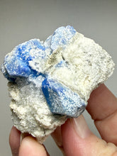 Load image into Gallery viewer, Afghanite Lazurite Specimen | Deep Blue Lapis-Grade Crystal on Matrix | Collector Display Mineral
