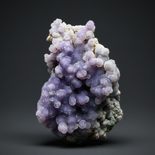 Load image into Gallery viewer, Indonesian Grape Agate (Radial Spray Terminated Quartz) Display Specimen | Mamuju, West Sulawesi, Indonesia

