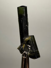 Load image into Gallery viewer, Green Cap Stak Nala Tourmaline with Cleavelandite – Haramosh Mountains, Pakistan | Thumbnail Specimen

