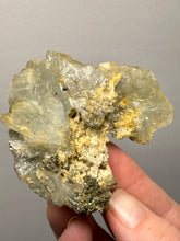 Load image into Gallery viewer, High-Grade Blue Barite with Iron Pyrite | Sidi Lahcen Mine, Nador, Morocco
