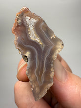 Load image into Gallery viewer, Polished Malawi Agate Half – High-Grade African Banded Agate Display Specimen
