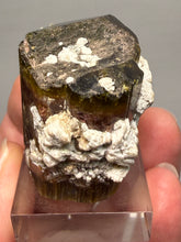 Load image into Gallery viewer, Tri-Color Tourmaline with Feldspar Mineral Specimen – Pakistan
