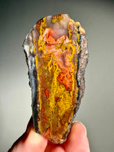Load image into Gallery viewer, Pink Yellow Red Moroccan Agate | High Atlas Mountains •UNPOLISHED LAPIDARY  SLAB
