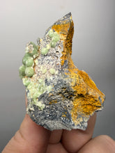 Load image into Gallery viewer, High-Grade Green Wavellite Collectors Specimen - Radiating Botryoidal Crystal Formation - Arkansas, USA
