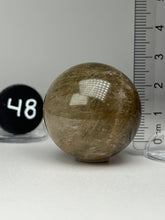 Load image into Gallery viewer, Golden Rutile Quartz (AKA Golden Angel Hair Quartz) Sphere
