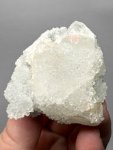 Load image into Gallery viewer, Druzy Chalcedony Stalactites with Druzy Clear Apophyllite | Maharashtra, India
