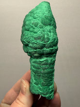 Load image into Gallery viewer, 4.3” High-Grade Malachite Stalactite “Cave” Formation | DR Congo | Mineral Collector Specimen

