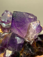 Load image into Gallery viewer, Premium Hematite-Phantom Deep Magenta Ametrine Cluster | Deccan Traps, India | Collector Mineral Specimen
