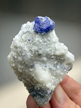 Load image into Gallery viewer, Afghan Lazurite Specimen | Deep Blue Lapis-Grade Crystal on Matrix | Collector Display Mineral

