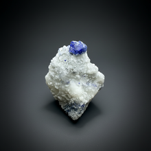 Load image into Gallery viewer, Afghan Lazurite Specimen | Deep Blue Lapis-Grade Crystal on Matrix | Collector Display Mineral
