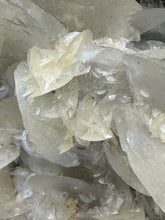 Load image into Gallery viewer, LARGE Silvery Bladed “Rose” Calcite Cluster – Yaogangxian Mine, Hunan, China
