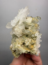 Load image into Gallery viewer, Chlorite-Included Quartz Cluster (Green Phantom Quartz) – Pakistan Mineral Specimen
