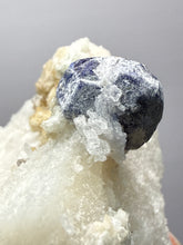 Load image into Gallery viewer, Afghan Lazurite Specimen | Deep Blue Lapis-Grade Crystal on Matrix | Collector Display Mineral
