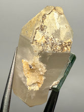 Load image into Gallery viewer, Vibrant Green Tourmaline on Quartz Matrix– Pegmatite Mineral Specimen from Pakistan
