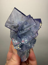 Load image into Gallery viewer, High Grade Purple YGX Fluorite Cluster – Yaogangxian Mine, Hunan, China | Collector Mineral Specimen
