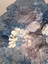Load image into Gallery viewer, Superb Purple Phantom “Blueberry” Fluorite on Candle Quartz | Huanggang Liang, Inner Mongolia, China
