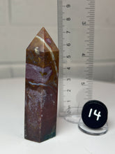 Load image into Gallery viewer, Candy Forest Jasper Obelisk Tower
