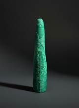 Load image into Gallery viewer, 4.2” Druzy Malachite &amp; Chrysocolla Stalactites — Botryoidal Cave Formation | DR Congo  | Collector Mineral Specimen
