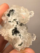 Load image into Gallery viewer, Druzy Chalcedony Stalactites with Druzy Clear Apophyllite | Maharashtra, India
