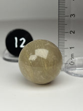 Load image into Gallery viewer, Golden Rutile Quartz (AKA Golden Angel Hair Quartz) Sphere
