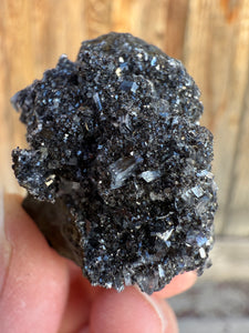 Druzy Black Apophyllite • Maharashtra, India