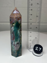 Load image into Gallery viewer, Candy Forest Jasper Obelisk Tower
