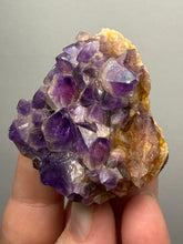 Load image into Gallery viewer, Premium Hematite-Phantom Deep Magenta Ametrine Cluster | Deccan Traps, India | Collector Mineral Specimen
