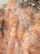 Load image into Gallery viewer, “Goblin Chalcedony” Pink &amp; Orange Druzy Botryoidal Stalactites — Tichka Massif, High Atlas, Morocco
