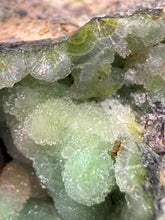 Load image into Gallery viewer, High-Grade Green Wavellite Collectors Specimen - Radiating Botryoidal Crystal Formation - Arkansas, USA
