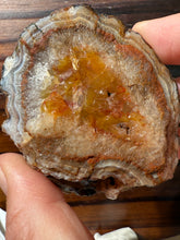 Load image into Gallery viewer, Rare Moroccan Orange Plume Carnelian Agate Collected by Indigenous Nomads | Ancient Beauty from the Sahara
