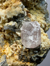Load image into Gallery viewer, Pink Apatite on Matrix – Collector Mineral Specimen from Pakistan
