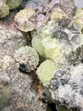 Load image into Gallery viewer, High-Grade Green Wavellite Collectors Specimen - Radiating Botryoidal Crystal Formation - Arkansas, USA
