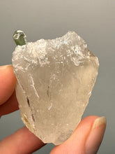 Load image into Gallery viewer, Lime Green Tourmaline on Matrix– Pegmatite Mineral Specimen from Pakistan
