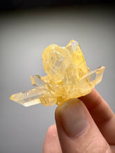 Load image into Gallery viewer, High Grade Golden Iron-Stained Himalayan Quartz Cluster | Rare Pakistan Mineral Specimen | Collector Display Crystal
