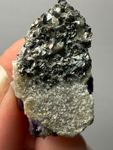 Load image into Gallery viewer, Cubic Fluorite Crystal Thumbnail Specimen | Chashan Mine, Chenzhou, Hunan, China | Collector Mineral Display
