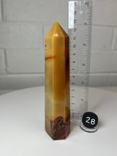 Load image into Gallery viewer, Carnelian (Red and Orange) Obelisk Tower
