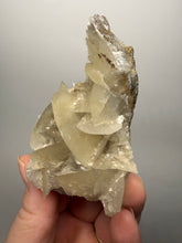 Load image into Gallery viewer, Silvery Bladed “Rose” Calcite Cluster – Yaogangxian Mine, Hunan, China
