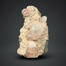 Load image into Gallery viewer, Pink Apophyllite on Red &amp; Green Heulandite – Deccan Traps, Maharashtra, India
